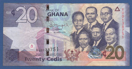 GHANA - P.40d – 20 Cedis 06.03.2013 Circulated Serie VU0138751 - Ghana