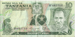 TANZANIE - 10 Shilingi Kumi 1978 - Tanzania