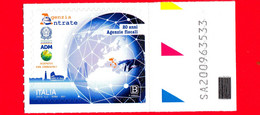 Nuovo - MNH - ITALIA - 2021 - 20 Anni Delle Agenzie Fiscali - Loghi - B - Alfanumerico - 2021-...: Mint/hinged