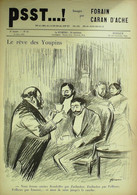 Journal Satirique "PSST"-1899/60-CARAN D'ACHE,FORAIN-REVE Des YOUPINS-rare - Magazines - Before 1900