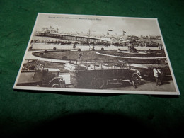 VINTAGE UK SOMERSET: WESTON Super MARE Grand Pier & Fountain Sepia Charabanc - Weston-Super-Mare