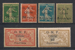 CILICIE - 1920 - N°Yv. 81 à 86 - OMF - 6 Valeurs - Neuf Luxe ** / MNH / Postfrisch - Unused Stamps