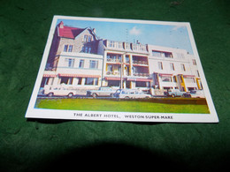 VINTAGE UK SOMERSET: WESTON Super MARE The Albert Hotel Tint Cars  1964 Allen - Weston-Super-Mare