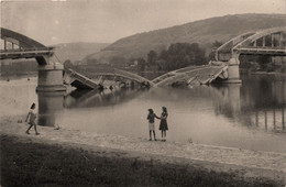 Lyon * Carte Photo * écroulement D'un Pont * Photographe SYLVESTRE * Catastrophe - Sonstige & Ohne Zuordnung