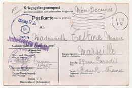 FRANCE - Carte Postale - Postkarte - Correspondance Des PG - Du Stalag V A Censeur Geprüft 28 - 1941 - 2. Weltkrieg 1939-1945