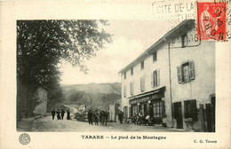 Tarare * Le Pied De La Montagne * Café " Au Bas De La Montagne " , Bar Buvette - Tarare