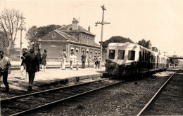 Les Ifs * La Gare * Autorail Train * Ligne Chemin De Fer Seine Maritime - Other & Unclassified