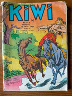 Bd KIWI   N° 143  Le Petit Trappeur ZAGOR   LUG  10/03/1967 - Kiwi