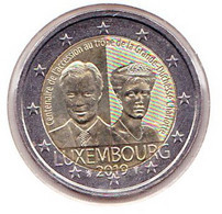 2 Euros Commémoratif 2019 : Luxembourg - Luxembourg