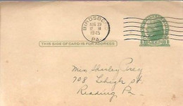 STATIONERY  1945  BIRDSBORO - 1941-60