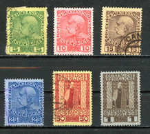 CRETE  /  Bureau Autrichien   Y&T   15 - 20   Obl.   ---   20 XX  --  Bel état. - Creta