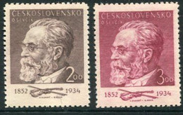 CZECHOSLOVAKIA 1952 Sevcik Centenary  MNH / **.  Michel 715-16 - Ungebraucht