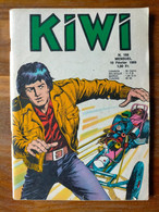 Bd KIWI   N° 166  Le Petit Trappeur  Pub ZAGOR  LUG  10/02/1969 - Kiwi