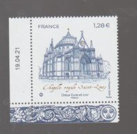 FRANCE / 2021 / Y&T N° 5507 ** : Chapelle Royale St-Louis à Dreux (Eure-&-Loir) X 1 CdF Daté - Unused Stamps
