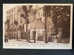 Vichy. Hôtel De Monaco. Rue Maréchal Petain. Laurent Propriétaire - Vichy