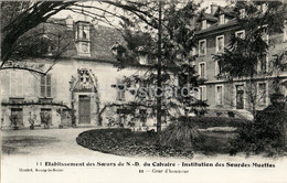 Etablissement Des Soeurs De N D Du Calvaire - Institution Des Sourdes Muettes - 11 - Old Postcard - France - Unused - Bourg La Reine