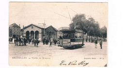 BRUXELLES : Le Tram Porte De NINOVE - Vervoer (openbaar)