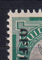 South Africa: 1929/31   Official - Springbok   SG O7    ½d  [broken 'O' Flaw]    MH Pair - Oficiales