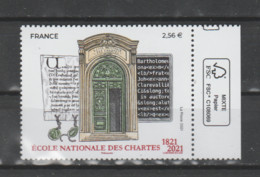 FRANCE / 2021 / Y&T N° 5472 ** : Ecole Nationales Des Chartes X 1 BdF D FSC - Neufs