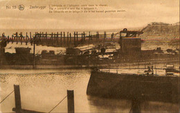 036 287 - CPA - Belgique - Zeebrugge - L'Intrépide Et L'Iphigenir Coulé Dans Le Chenal - Zeebrugge