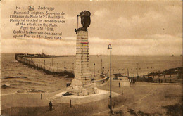 036 288 - CPA - Belgique - Zeebrugge - Mémorial - Zeebrugge