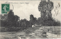 79  Mauze  Sur Le Mignon  -   Environs De Niort -  Canal Du Mignon - Mauze Sur Le Mignon