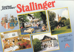 A1188) 4863 SEEWALCHEN Am ATTERSEE - Gasthof STALLINGER - Hauptstraße 2 - Attersee-Orte