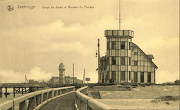 036 323 - CPA - Belgique - Zeebrugge - Corps De Garde Et Bureau Du Pilotage - Zeebrugge