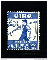 IRELAND/EIRE - 1931  ROYAL DUBLIN SOCIETY  MINT NH - Nuevos