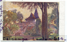 - 21 - Phom Penh - Cambodge, Nam Vang Noc, Le Phom, Ancienne ,1922, éditions VUIBERT, TTBE, Scans. - Cambodia