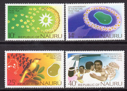 Nauru 1976 30th Anniversary Of Return From Truk Set Of 4, MNH, SG 143/6 (BP) - Nauru