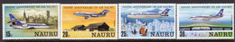 Nauru 1980 10th Anniversary Of AIr Nauru Set Of 4, MNH, SG 220/3 (BP) - Nauru