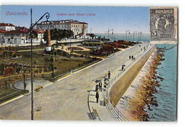 CPA Roumanie Constanta Vedere Spre Hotel Carol - Romania