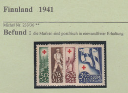 Finnland 1941 Postfrisch ** - Unused Stamps