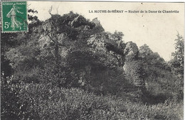 79    La Motte Saint Heray  -  Rocher De La Dame  De Chambrille - La Mothe Saint Heray