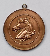Ancienne Medaille Old Medal 1913 Paardenprijskamp Comice Nazareth Oost-Vlaanderen Jaarmarkt Paard Cheval Horse Pferd - Andere & Zonder Classificatie