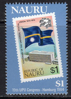 Nauru 1984 UPU Congress, Flag, MNH, SG 299 (BP) - Nauru