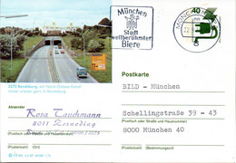 (BP3) BRD Bildpostk.Wz40 (Pf)olivgrün "Unfallverhütung" P120 515586 D6/89 "2370 Rendsburg" MWSt 22.9.76 MÜNCHEN - Illustrated Postcards - Used