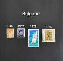 Lot De Timbres Oblitérés Pays Bulgarie - Collezioni & Lotti