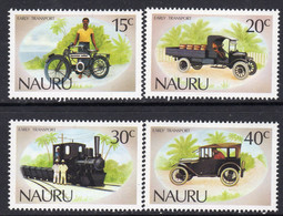 Nauru 1986 Early Transport Set Of 4, MNH, SG 332/5 (BP) - Nauru