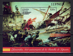 ESPAÑA 2021  ** MNH EFEMERIDES. 450 ANIVERSARIO BATALLA DE LEPANTO - Nuevos