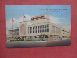 Texas Morning New Building.  Out Of Album Paper Peel On Back.     Dallas   Texas   Ref  5239 - Dallas