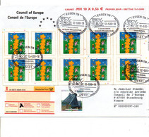 EUROPA  2000 ALLEMAGNE CARNET ADHESIF FDC - 2000