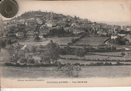 58 - Carte Postale Ancienne De  CHATEAU CHINON    Vue Générale - Chateau Chinon