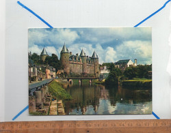 JOSSELIN Morbihan 56120 : L'Oust Et Le Chateau De Rohan - Josselin