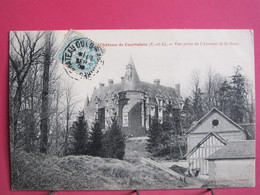 28 - Château De Courtalain - Vue Prise De L'Avenue De La Gare - CPA 1905 En Très Bon état - R/verso - Courtalain