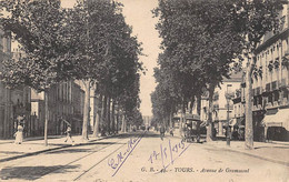 Tours       37             Avenue De Grammont Et/ou Rue Nationale    N°   GB 44  (voir Scan) - Tours