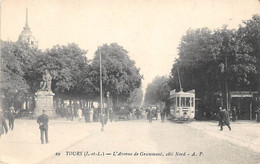 Tours       37             Avenue De Grammont Et/ou Rue Nationale  Tramway   N°   NP 29  (voir Scan) - Tours