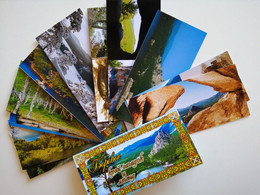 2021..KAZAKHSTAN.. SET OF POSTCARDS..BOROVOE..LAND OF MYSTERIES AND LEGENDS - Kazachstan