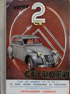 2CV CITROEN Guide Technique Complet 1957 - Auto